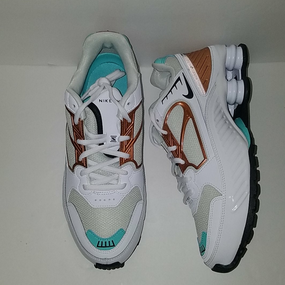 Nike Shox Enigma Running Shoes Spruce Aura 9.5 11